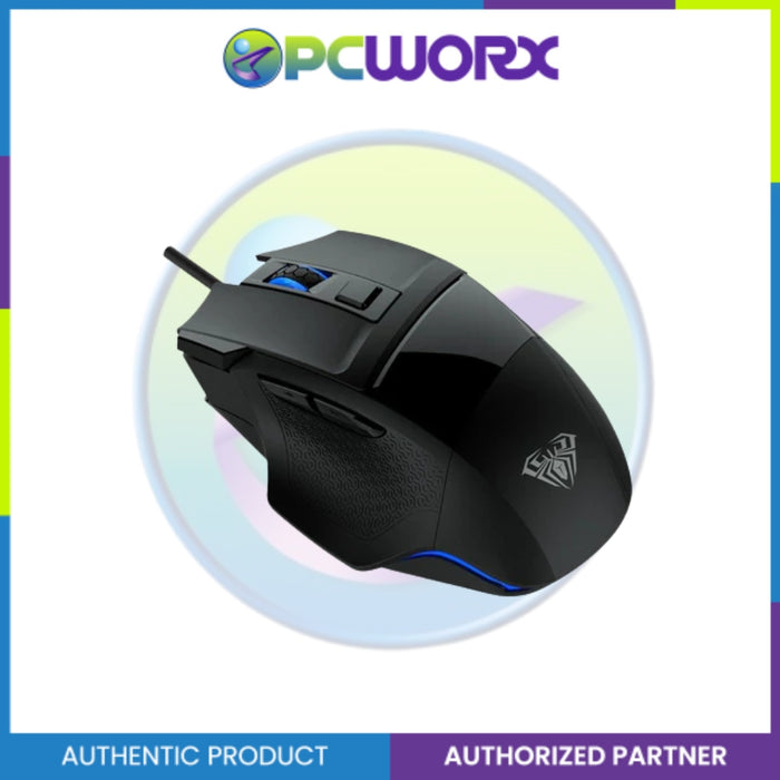 Aula S12 Wired Optical Mouse w/ 7 Keys