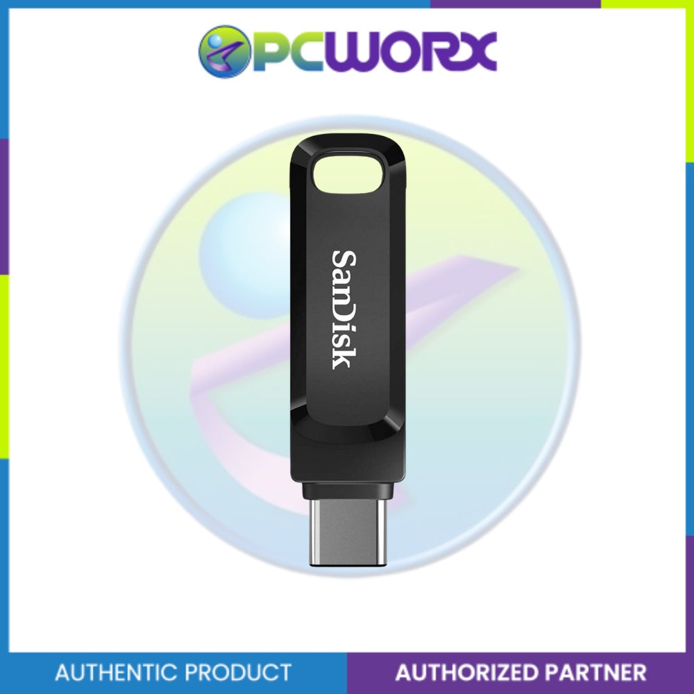 Sandisk SDDDC3 128GB Ultra Dual Drive Go USB Type-C Flash Drive - Black | Green | Lavander | Peach | Blue