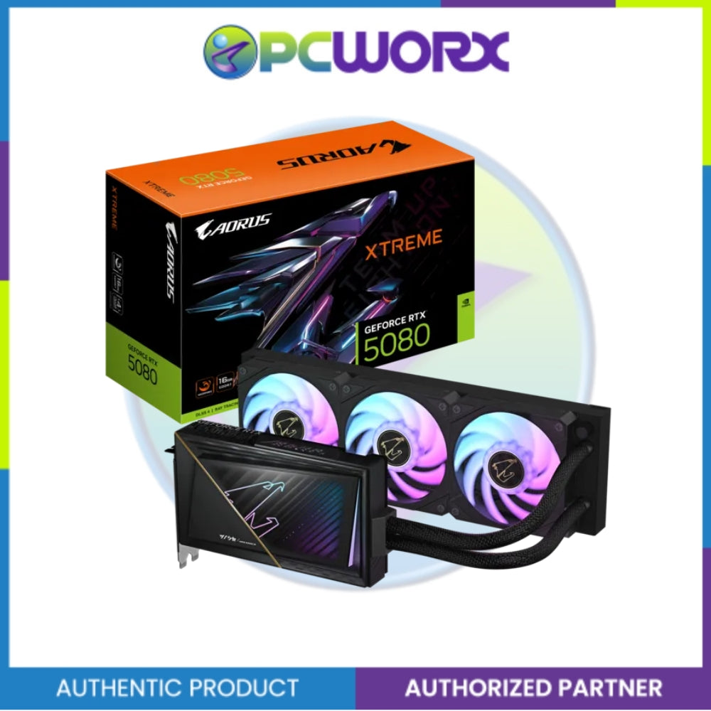 Gigabyte GV-N5080AORUSX-W-16GD RTX 5080 XTREME WATERFORCE 16GB GDDR7 Graphics Card