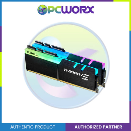 G.Skill F4-3600C18D-16GTZR TridentZ RGB DDR4 3600Mhz 16GB 2x8GB Memory Dimm