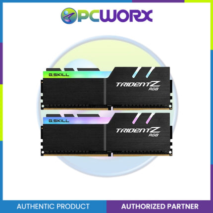 G.Skill F4-3600C18D-16GTZR TridentZ RGB DDR4 3600Mhz 16GB 2x8GB Memory Dimm