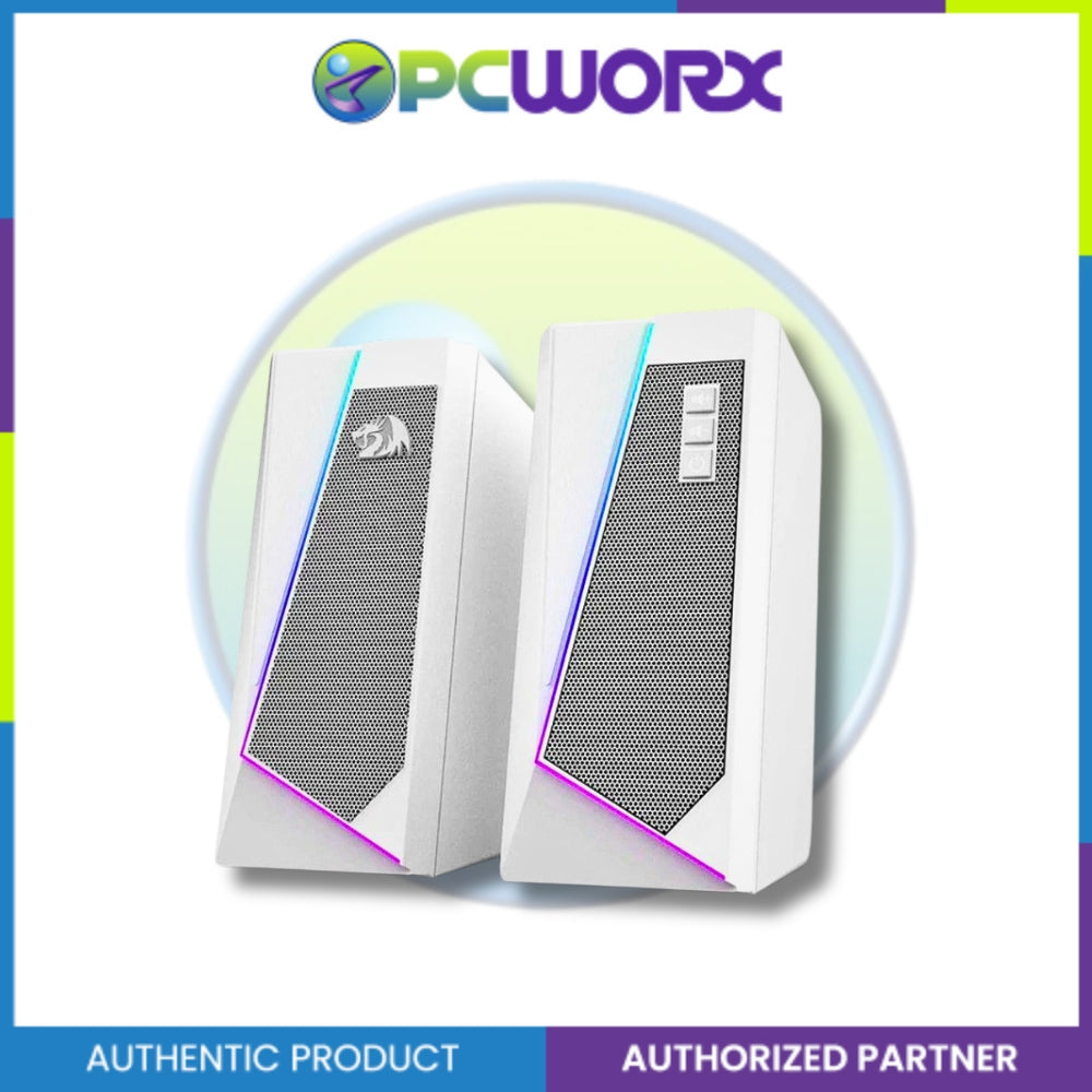 Redragon GS520 Anvil RGB 2.0 Speaker White