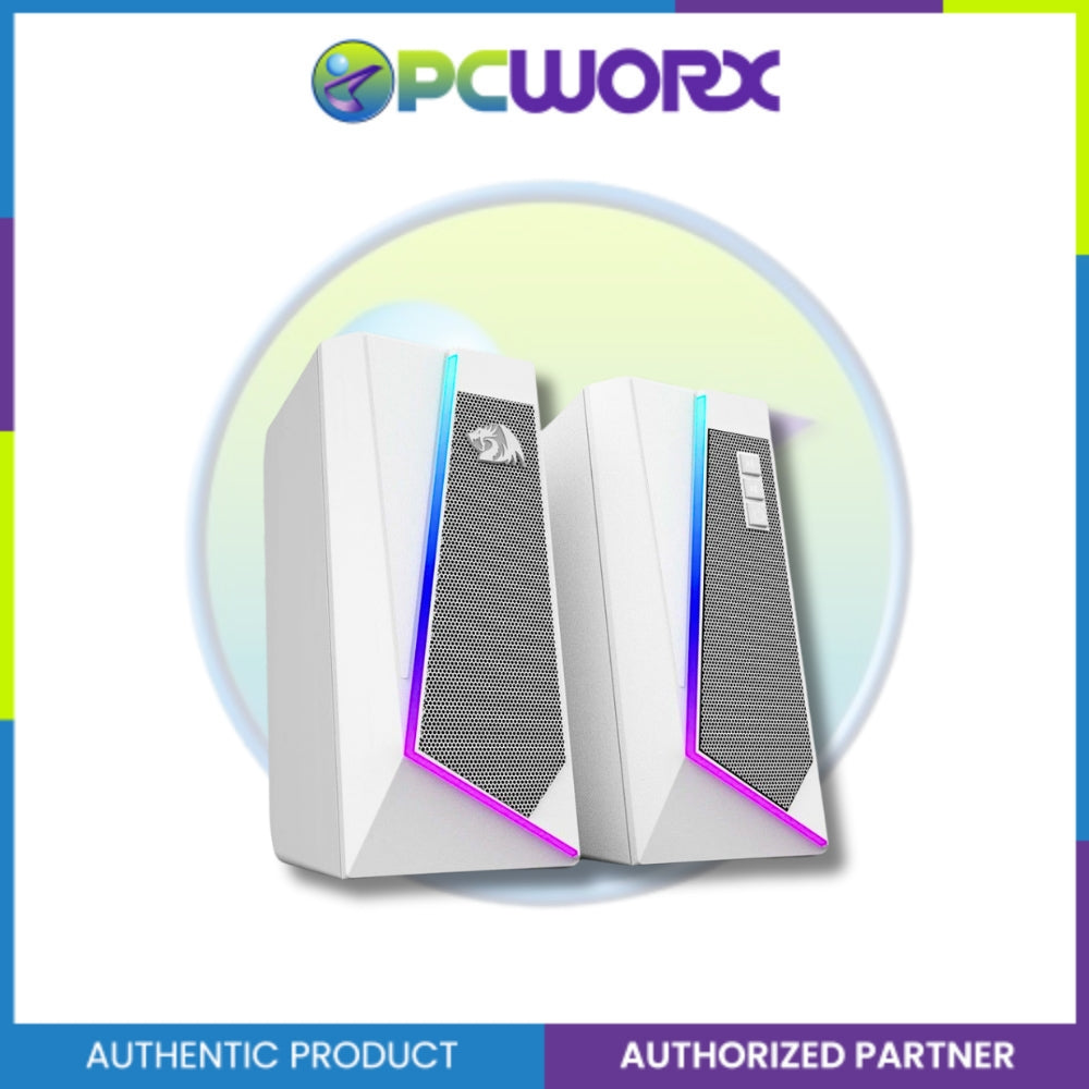 Redragon GS520 Anvil RGB 2.0 Speaker White