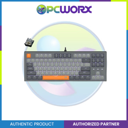 Redragon K611-GGO Bes Wired Mechanical Keyboard RPC Linear Switch Grey/Orange
