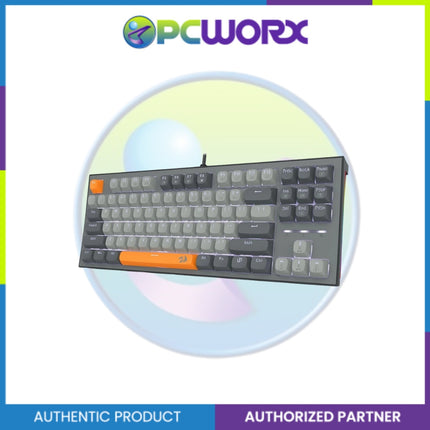 Redragon K611-GGO Bes Wired Mechanical Keyboard RPC Linear Switch Grey/Orange