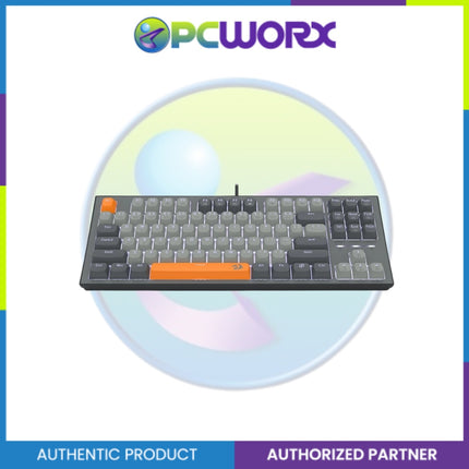 Redragon K611-GGO Bes Wired Mechanical Keyboard RPC Linear Switch Grey/Orange