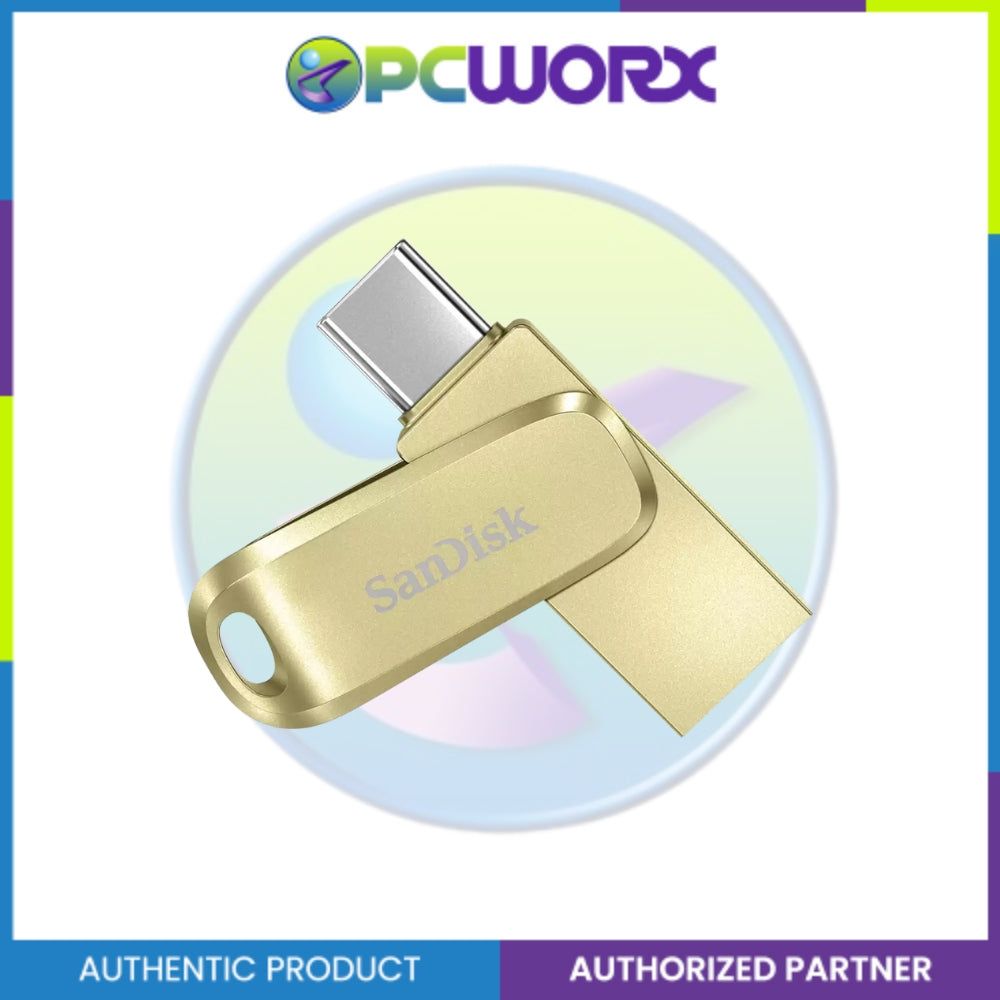 Sandisk SDDDC4-512G-G46GD 512GB OTG Luxe Type-C 3.1 Gold