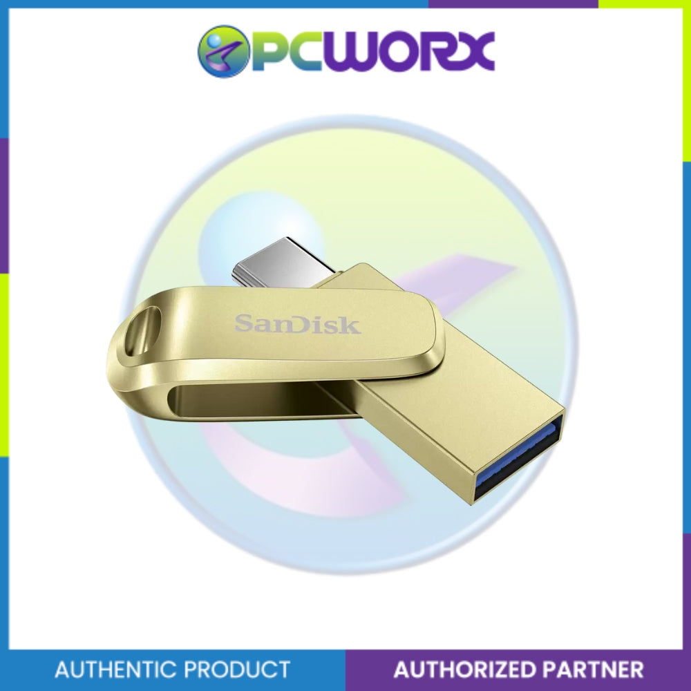 Sandisk SDDDC4-512G-G46GD 512GB OTG Luxe Type-C 3.1 Gold
