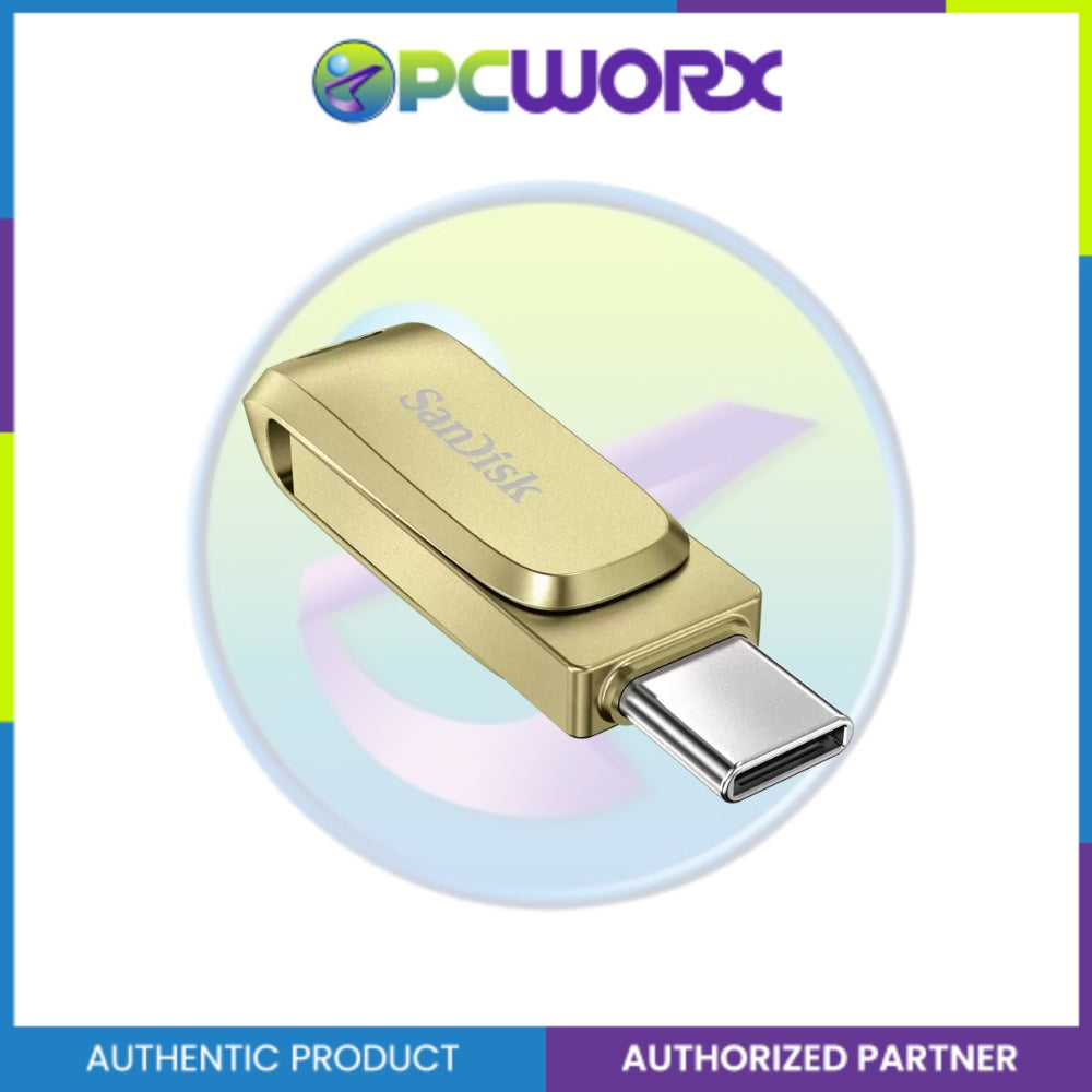 Sandisk SDDDC4-512G-G46GD 512GB OTG Luxe Type-C 3.1 Gold