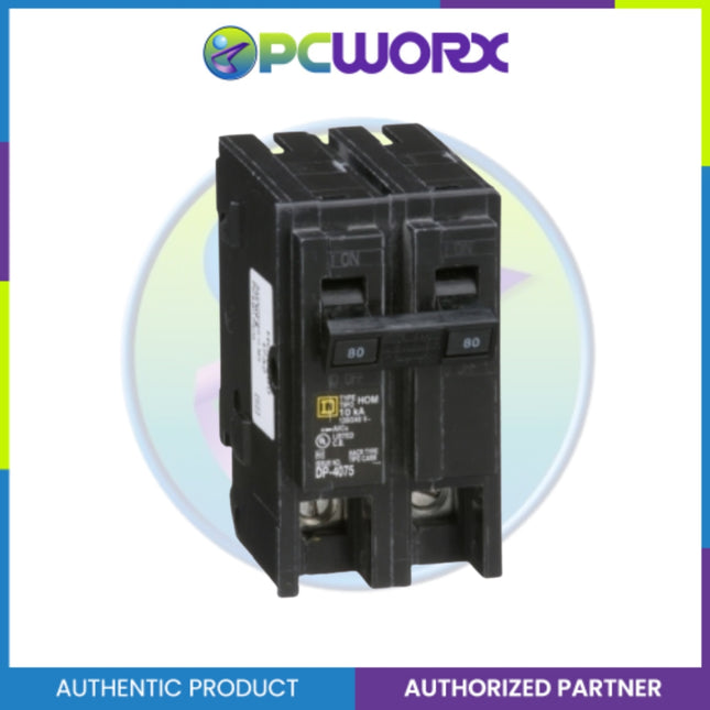 Schneider HOM280  MINIATURE CIRCUIT BREAKER 120/240V 80A
