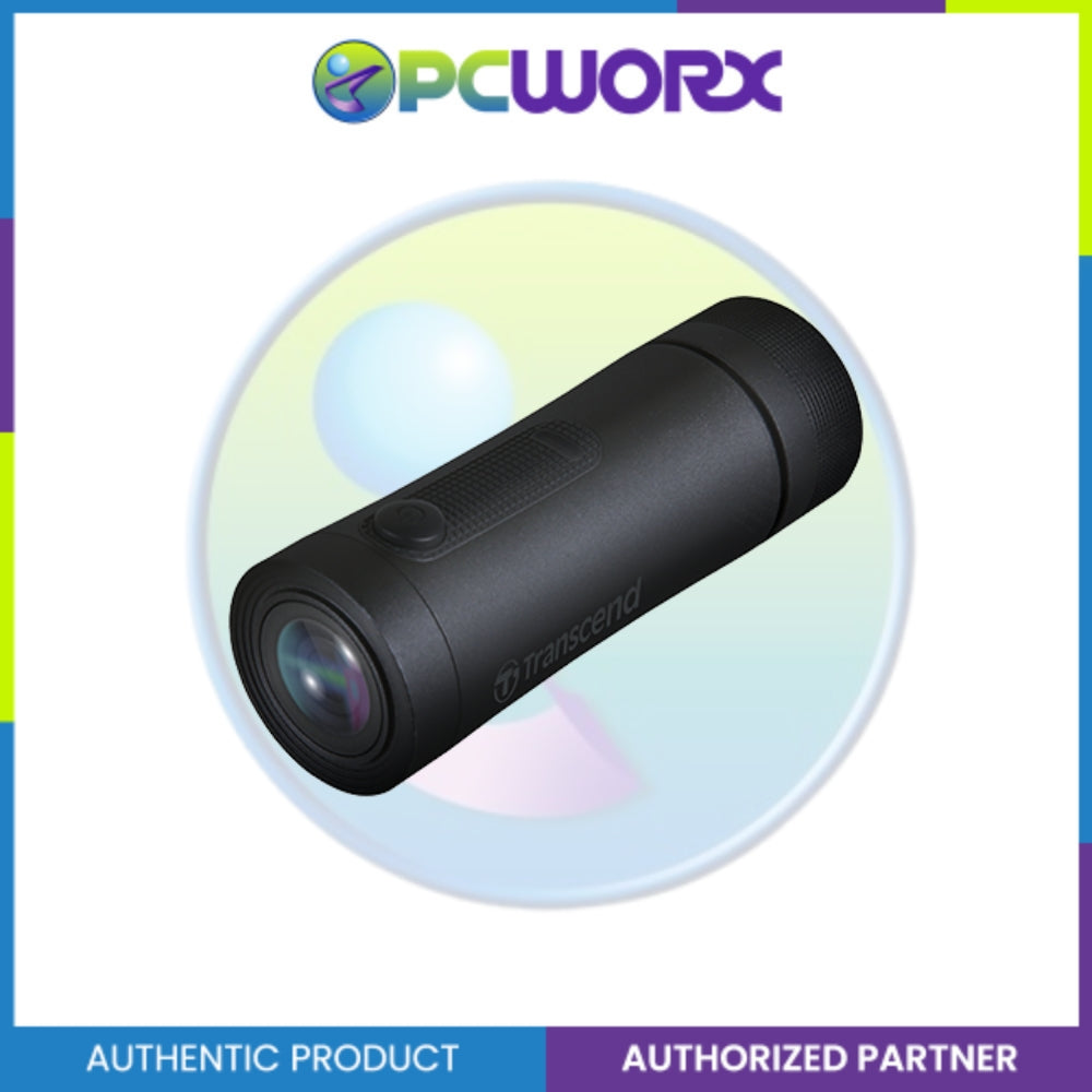 Transcend TS-DP20A-32G DrivePro 20 Full HD 1080p IP68 Motorcycle Dashcam with 14