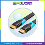 Vention VAA-B02-L500 4K@60Hz Male to Male Copper-Clad Steel Flat HDMI 5M