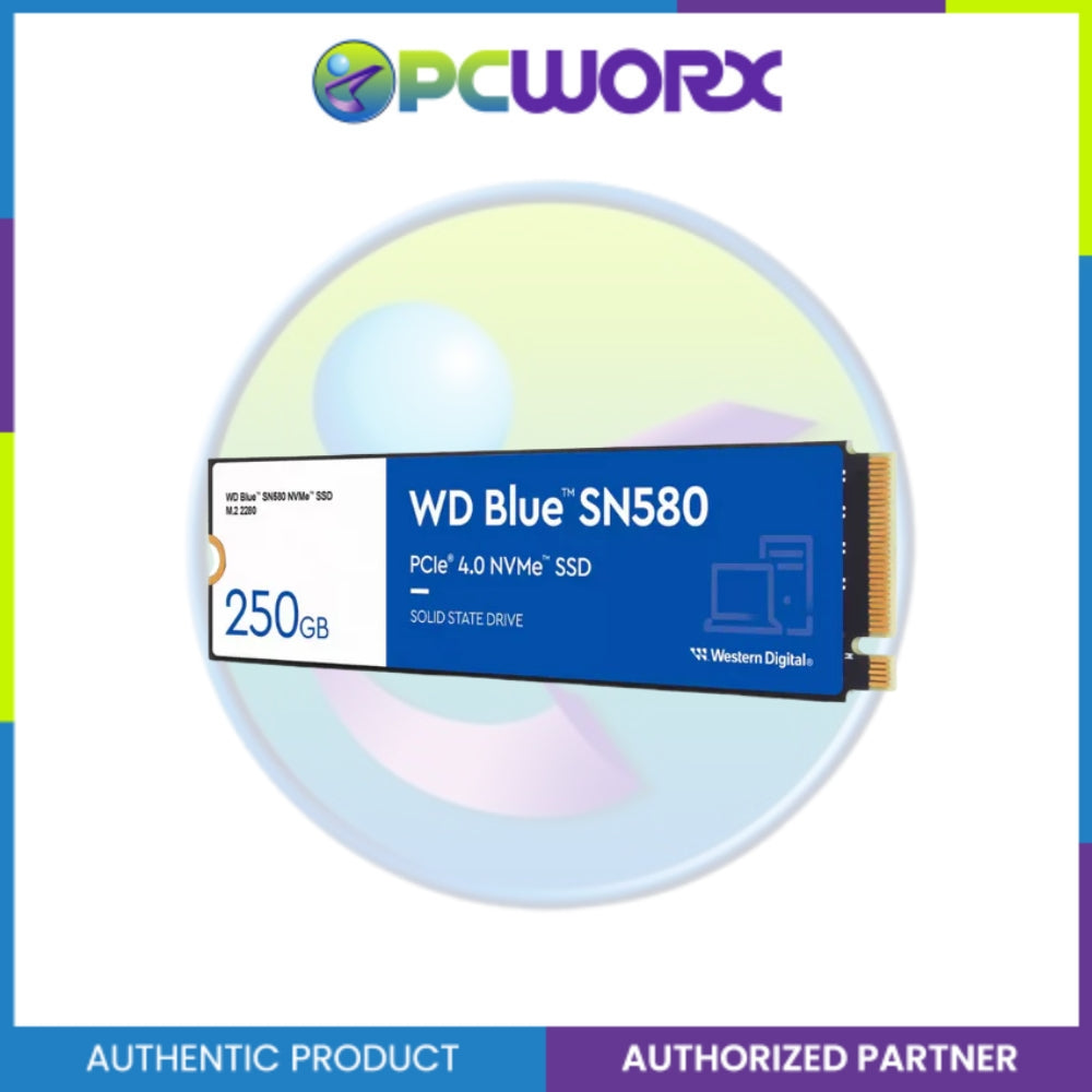 Western Digital WDS250G3B0E-00CHF0 SN580 250GB PCIe Gen4 x4 NVMe v1.4 M.2 2280 S