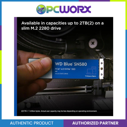 Western Digital WDS250G3B0E-00CHF0 SN580 250GB PCIe Gen4 x4 NVMe v1.4 M.2 2280 S