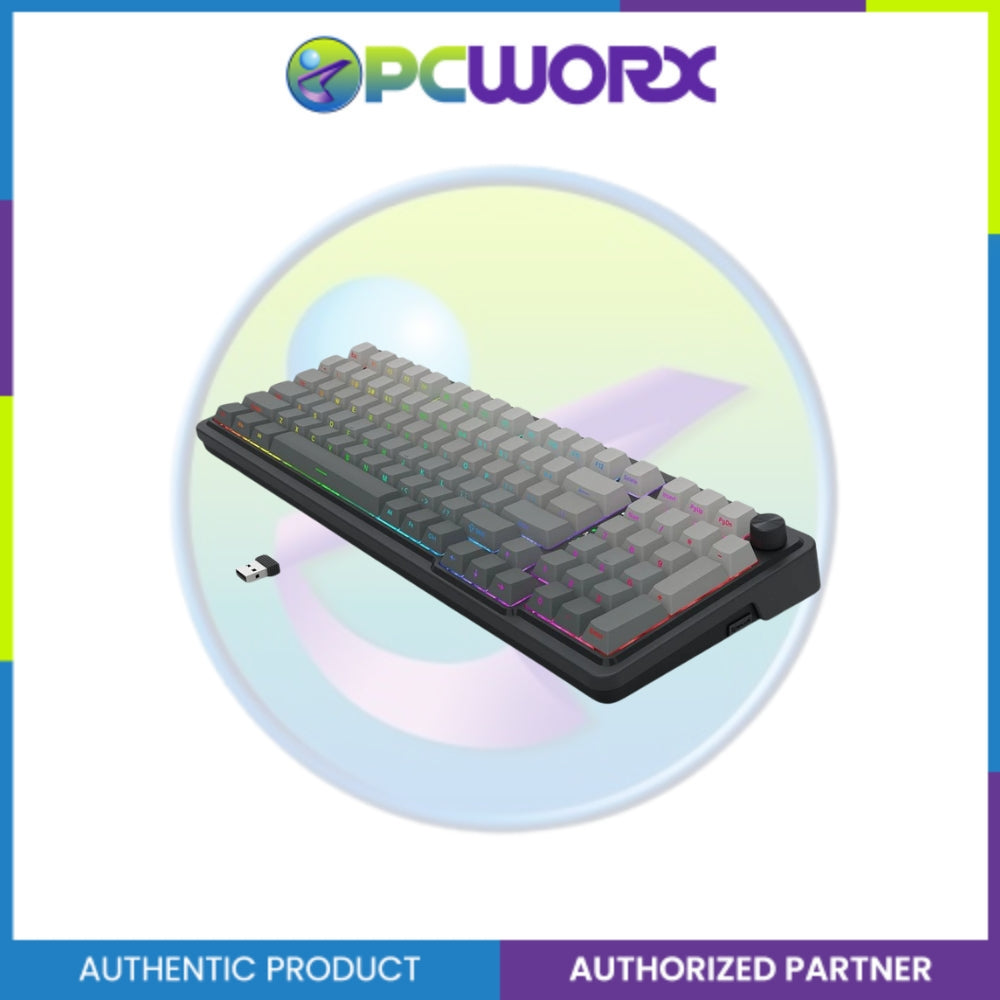 Redragon K686SP-RGB-Pro Eisa Pro 98Key Mechanical Keyboard Gradient Gray Leopard Linear