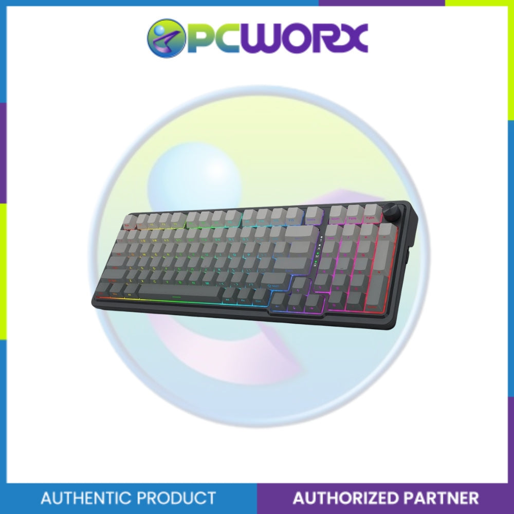 Redragon K686SP-RGB-Pro Eisa Pro 98Key Mechanical Keyboard Gradient Gray Leopard Linear