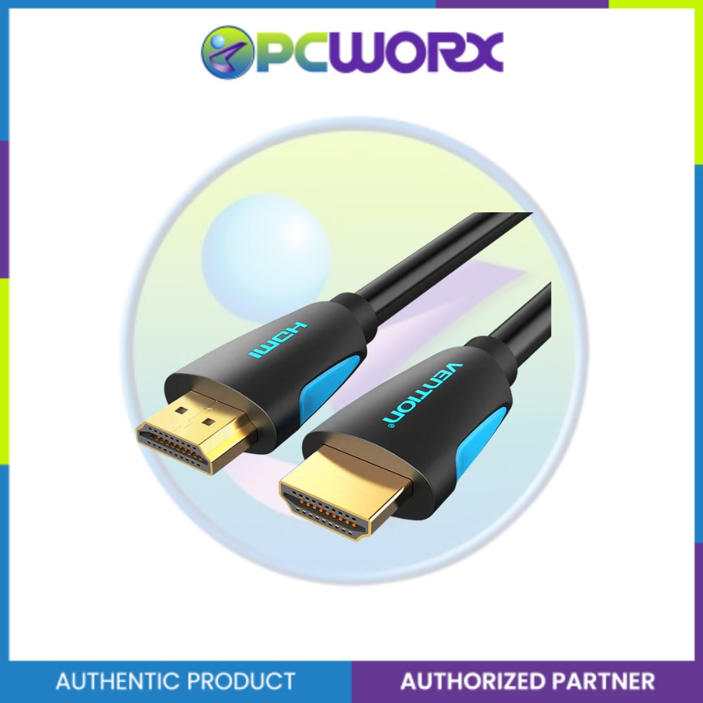 Vention VAA-B02-L1000 4K@60Hz Male to Male Copper-Clad Steel Flat HDMI 10M