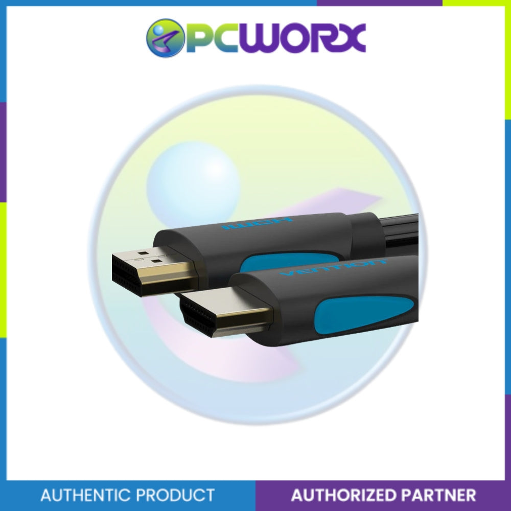 Vention VAA-B02-L1000 4K@60Hz Male to Male Copper-Clad Steel Flat HDMI 10M