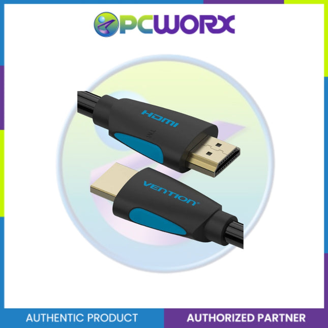 Vention VAA-B02-L1000 4K@60Hz Male to Male Copper-Clad Steel Flat HDMI 10M