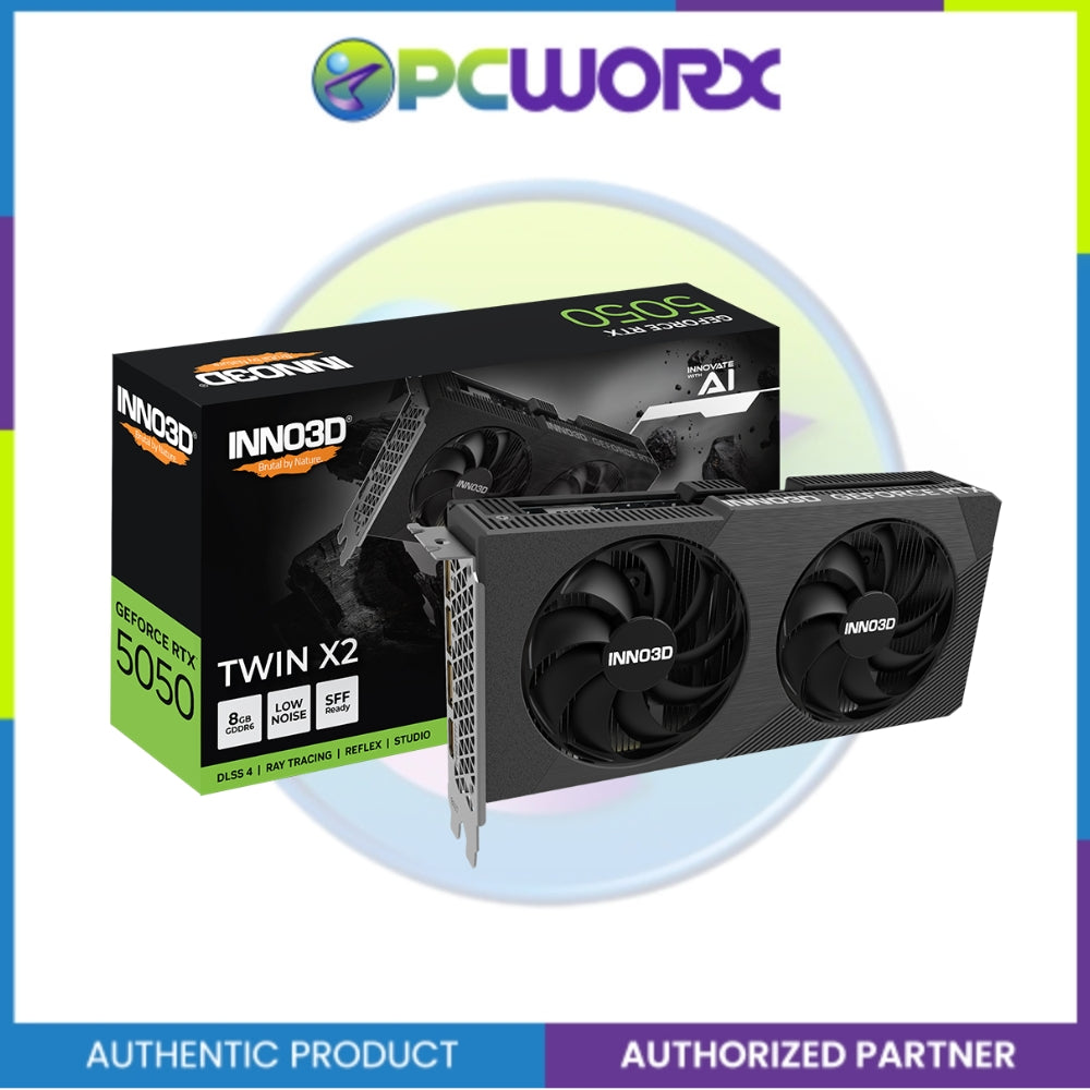 INNO3D NVIDIA® GeForce RTX™ 5050 Twin X2 8GB GDDR6