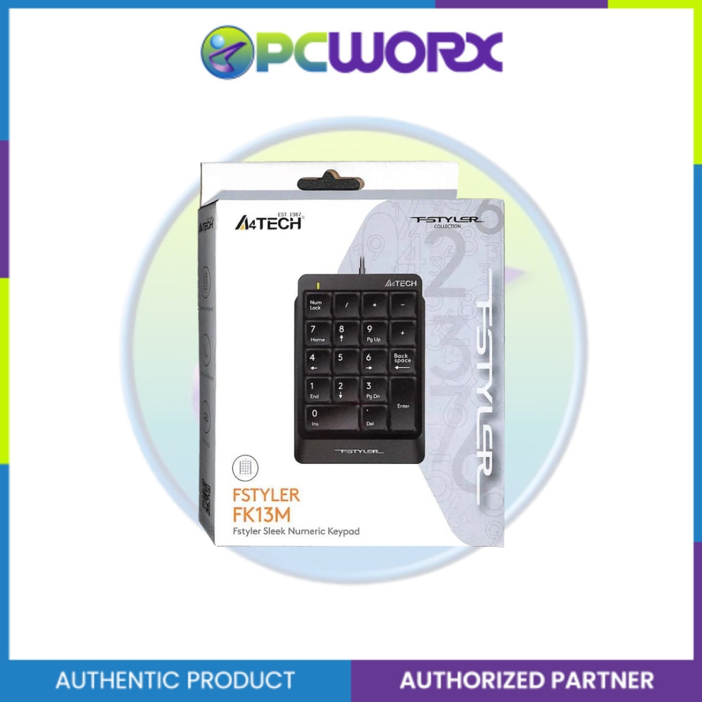 A4Tech FK13M Fstyler Wired Numeric Keypad Micro USB