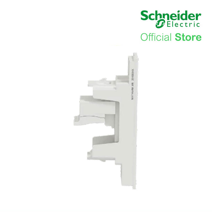 Schneider Telephone Socket AvatarOn With Shutter White M3T1RJ4M-WE