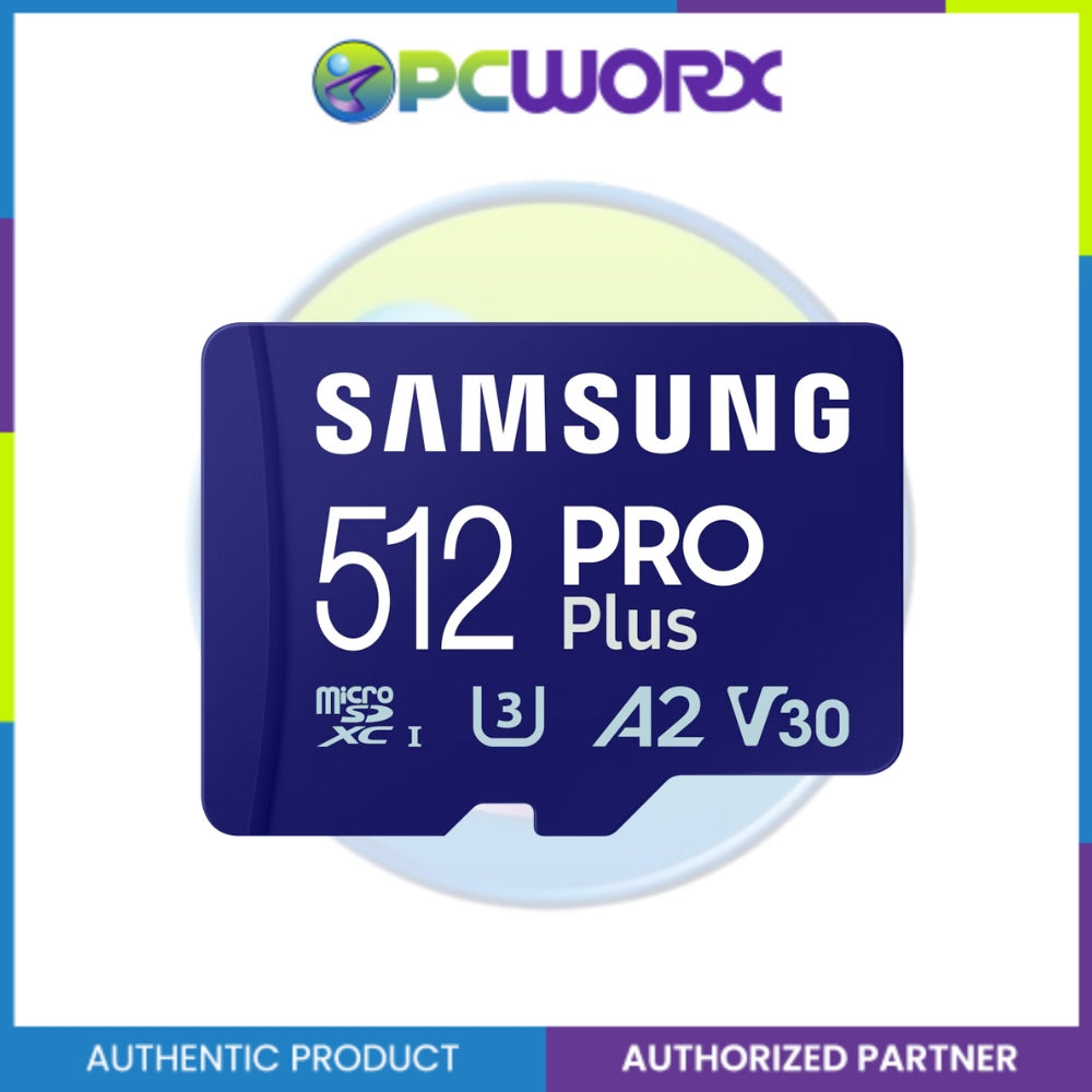 Samsung MB-MD512SA/APC 512GB MICRO SD PRO PLUS W ADAPTER SAMSUNG