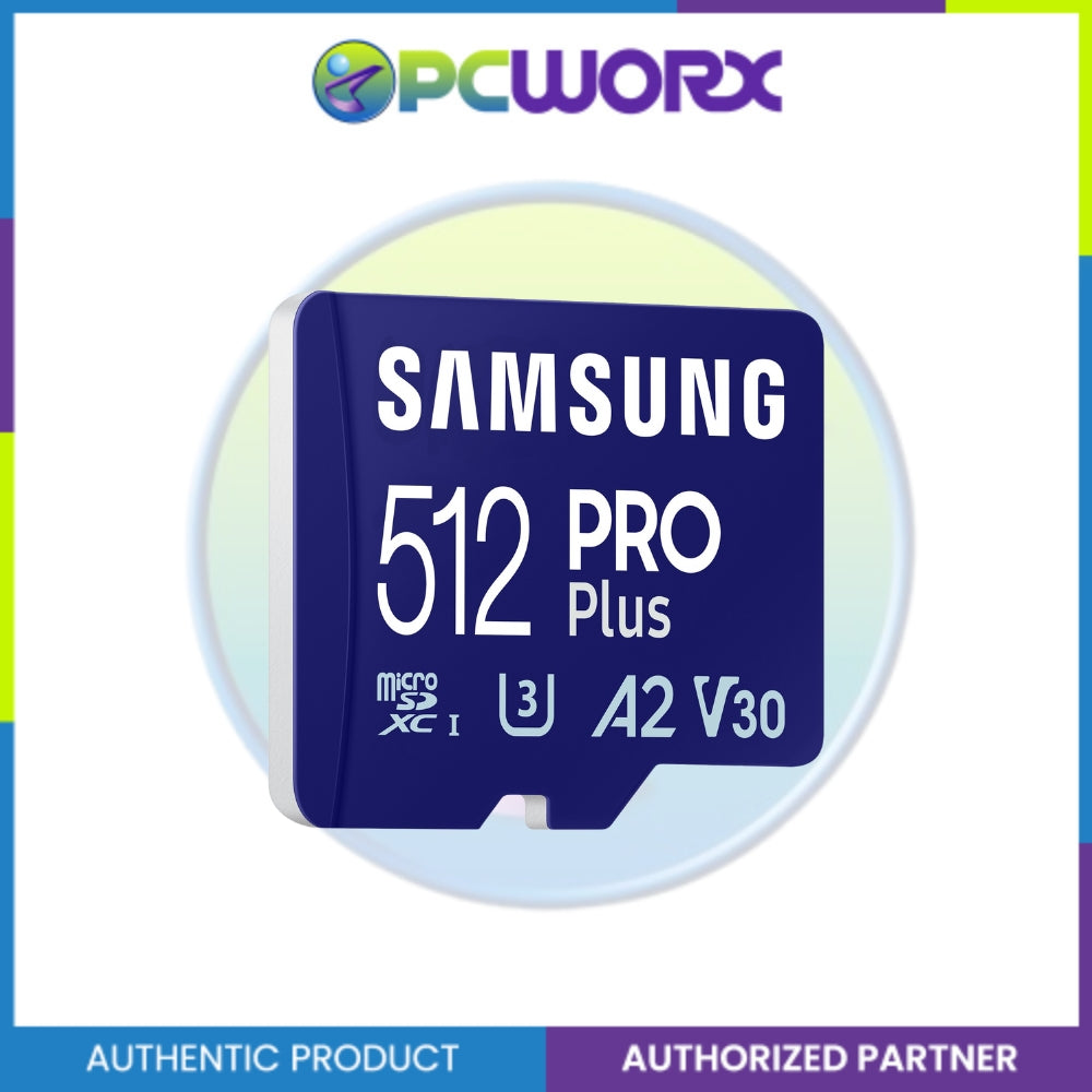 Samsung MB-MD512SA/APC 512GB MICRO SD PRO PLUS W ADAPTER SAMSUNG