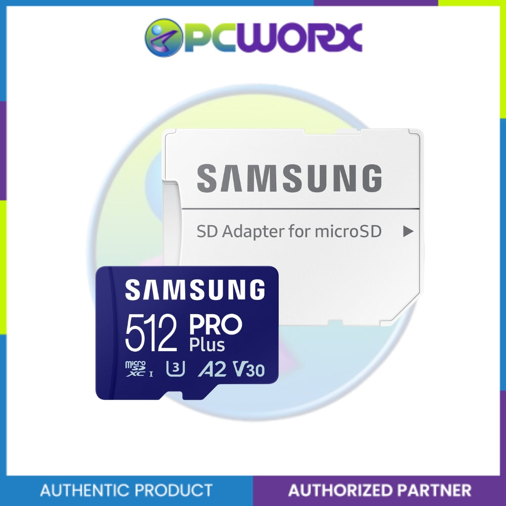 Samsung MB-MD512SA/APC 512GB MICRO SD PRO PLUS W ADAPTER SAMSUNG