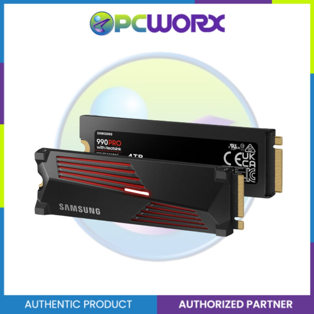 Samsung MZ-V9P4T0CW 4TB 990 Pro w/ Heatsink M.2 NVME SSD