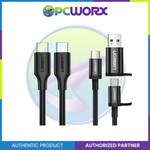 UGreen USB 2.0 Type C To Type C Cable - 1.5m (Black) (US286/50998)