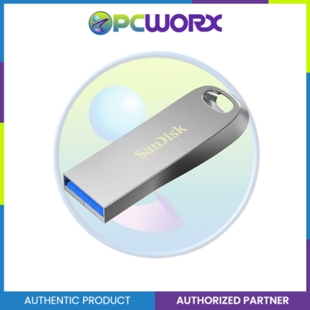 SanDisk 32GB/64GB/128GB/256GB/512GB Ultra Luxe™ USB 3.1 Gen 1 Flash Drive (SDCZ74)