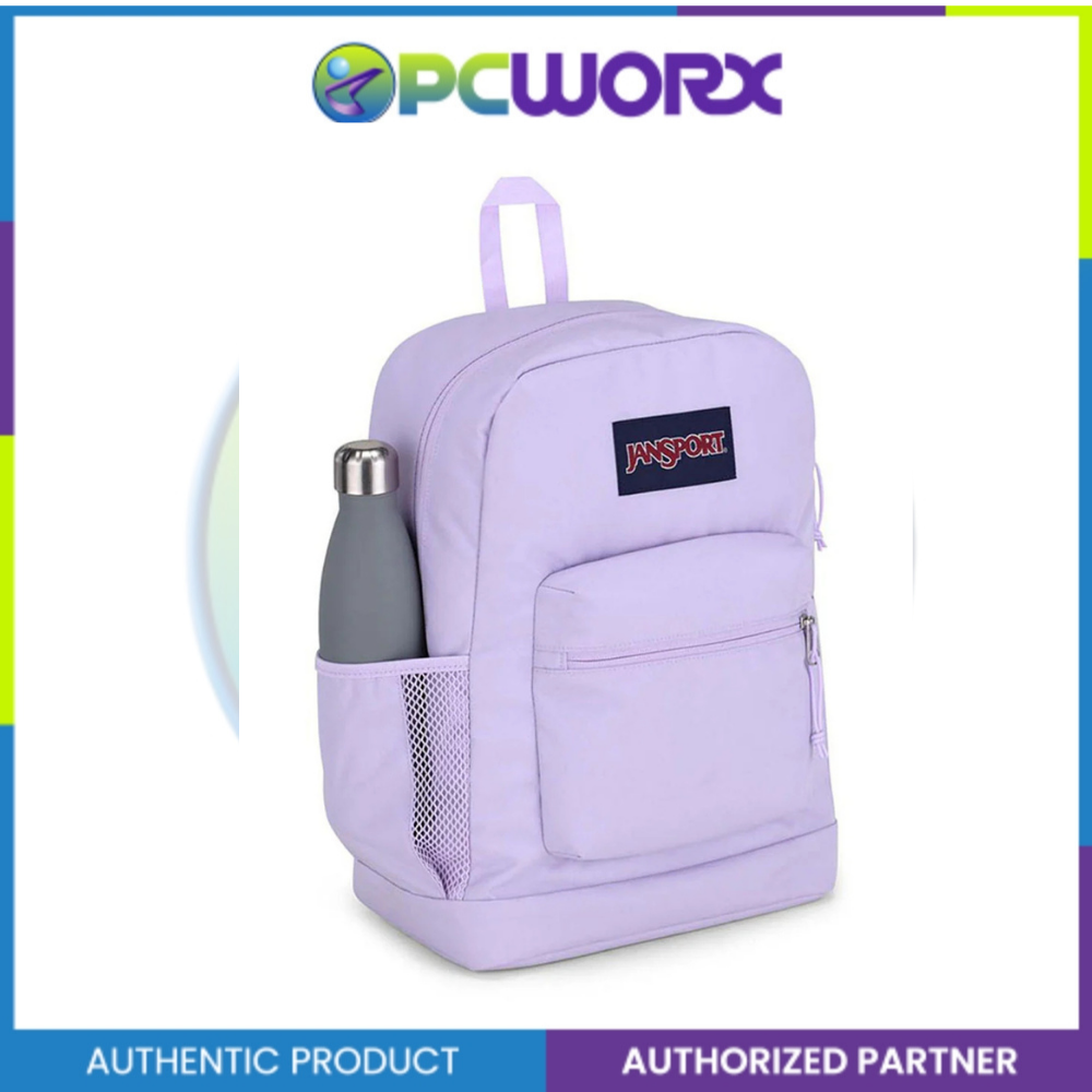 Jansport Cross Town Plus Backpack Pastel Lilac