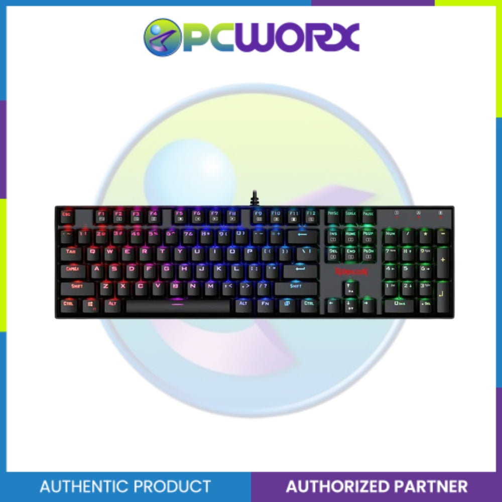 Redragon Mitra K551 RGB Black Mechanical Keyboard (red/blue switch)