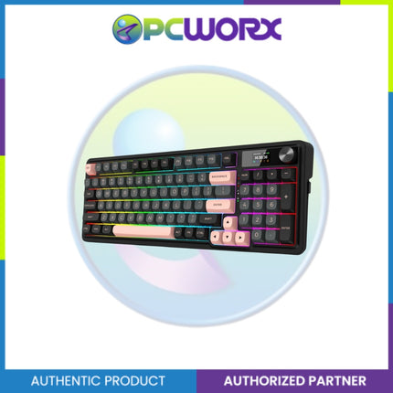 Redragon K719GBP Galatin Pro RGB with LCD Screen Mech KB Manbo L Linear Grey/Blk