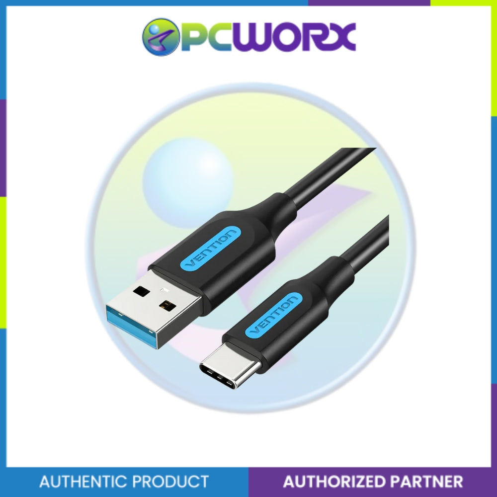 Vention COZBD USB-A to USB-C Cable 0.5M Black