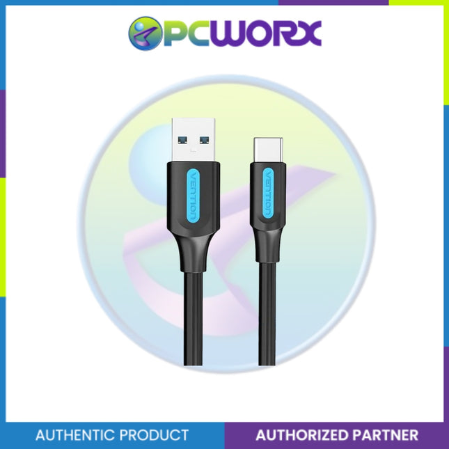 Vention COZBD USB-A to USB-C Cable 0.5M Black