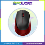 Genius NX-8000S 2.4GHz Wireless Silent Mouse , AA x 1 Black / Red