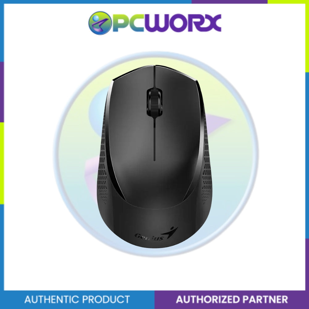 Genius NX-8000S 2.4GHz Wireless Silent Mouse , AA x 1 Black / Red