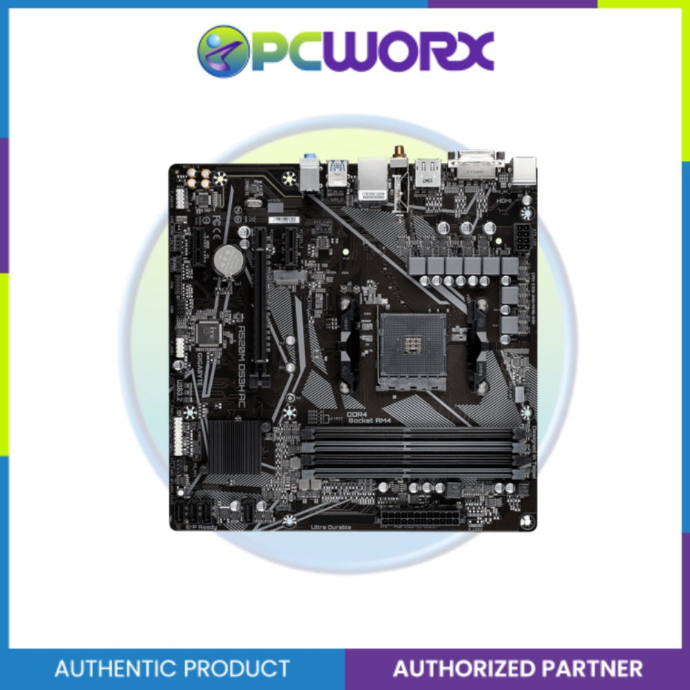 Gigabyte AMD GA-A520M-DS3H-AC AM4 DDR4 AVL mATX