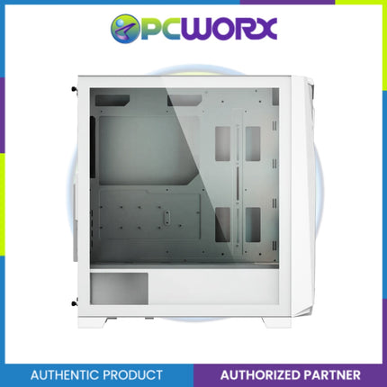 Gigabyte GP-C301GW V2 TG w/ 4 pcs Fan Mid Tower Casing White