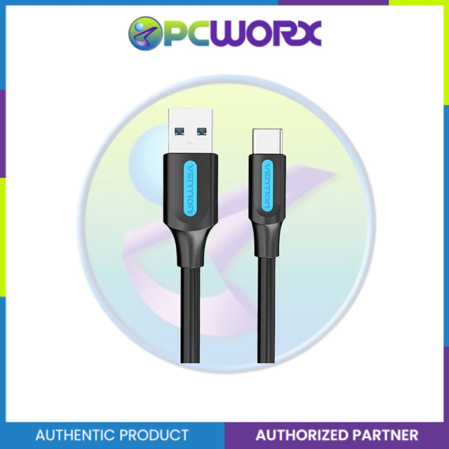 Vention COZBC USB-A to USB-C Cable 0.25M Black