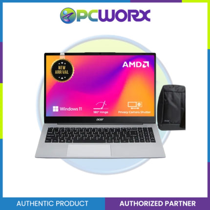 Acer AL15-42P-R6VC Ryzen 5-7430u 8GB 512GB SSD 15.6" Shared Win11 H&S+O365 Silver