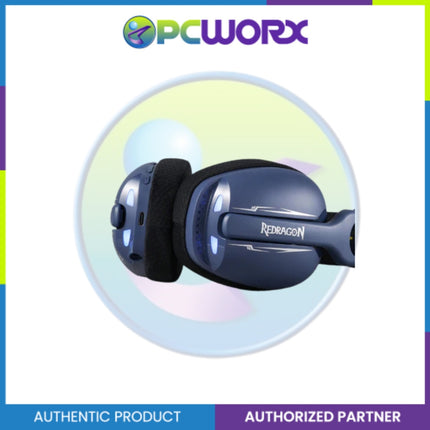Redragon H878BB Skuld Pro Lightweight Wireless Gaming Headset Black/Blue