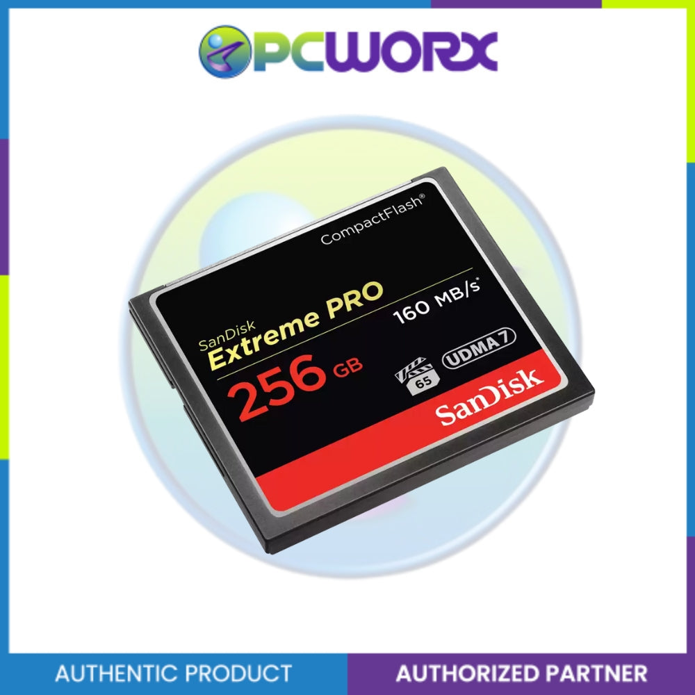 Sandisk SDCFXPS-256G-X46 256GB EXTREME PRO CF VPG65 UDMA 7 160MB/S R 140MB/S