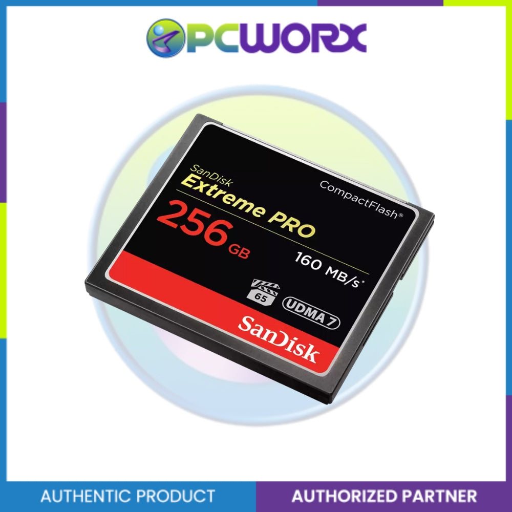 Sandisk SDCFXPS-256G-X46 256GB EXTREME PRO CF VPG65 UDMA 7 160MB/S R 140MB/S