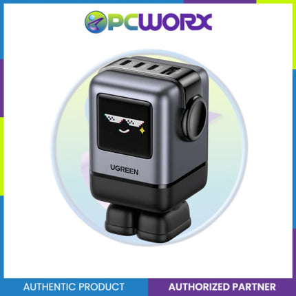 Ugreen X688 45514B USB-A+3*USB-C 100W Robot GaNTech Fast Charger