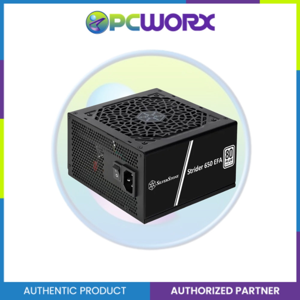 SilverStone SST-ST650-EFA Strider Essential 650W 80+ APFC Non-Modular PSU