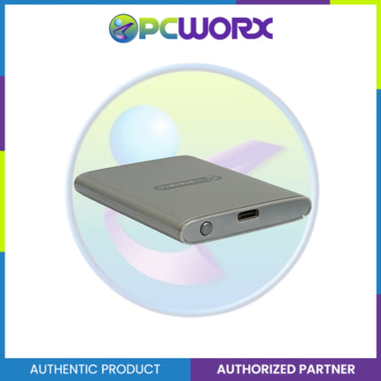 Transcend TS2TESD360C 2TB USB 20Gbps Up to 2000MB/s Type-C Portable SSD Gray