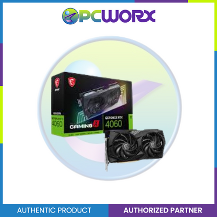 MSI NVIDIA® GeForce RTX™ 4060 GAMING X 8GB GDDR6 128-bit GPU